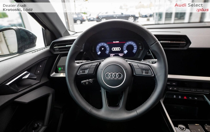 Audi A3 cena 129900 przebieg: 1510, rok produkcji 2022 z Łódź małe 781